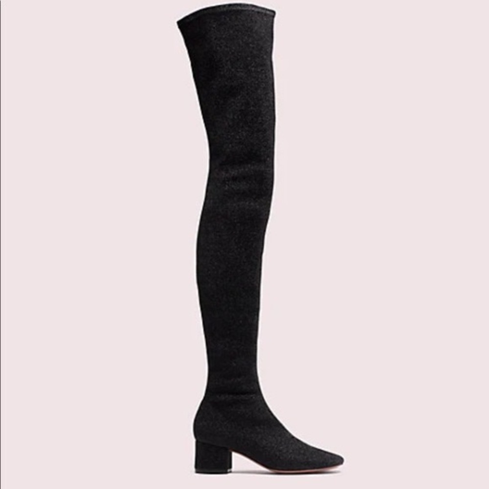 Kate spade sparkly thigh high boots ♠️ brand new